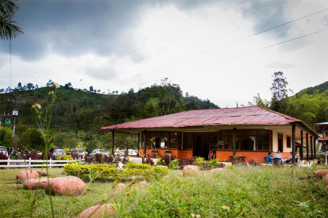 Gasthaus Brisas Del Rio Salento Exterior foto